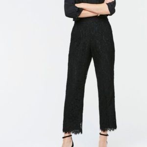 J.Crew Black Lace Pants